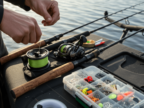 Preparazione dell’attrezzatura per la stagione di pesca